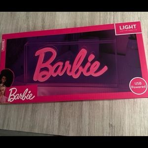 Barbie light sign
